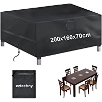 Protectora para Muebles de jardín-eztechny Funda para Muebles de Jardín Paño Oxford 420D Copertura Impermeable Cubierta…